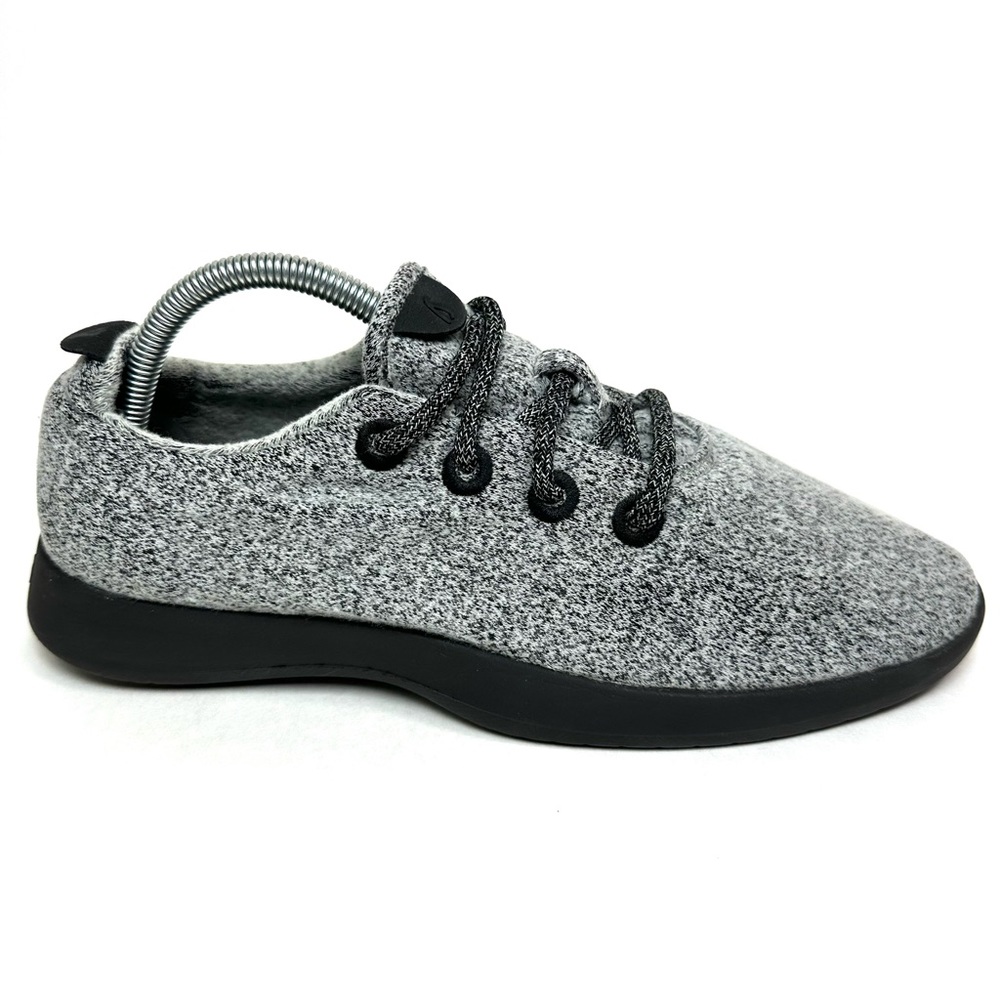 Allbirds Dapple Grey Natural Black Sole Wool Runners Mens Size 9